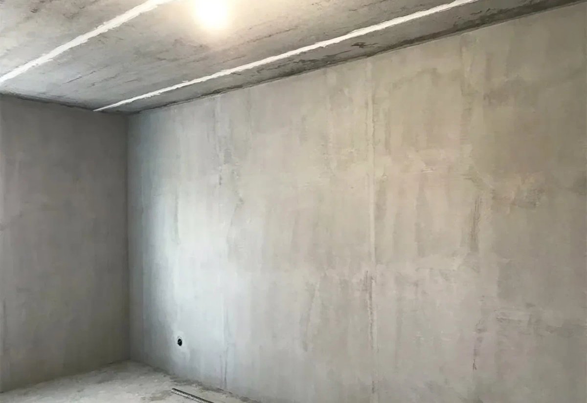 Штукатурка стен по маякам в новостройке, гипсовая смесь
